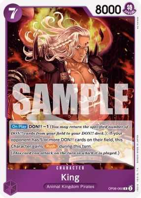 King OP08-060 card