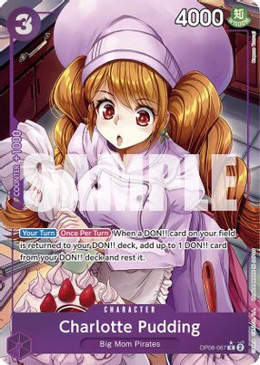 Charlotte Pudding OP08-067 card