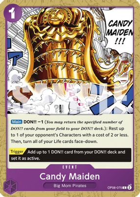 Candy Maiden OP08-075 card