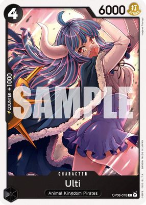 Ulti OP08-078 card