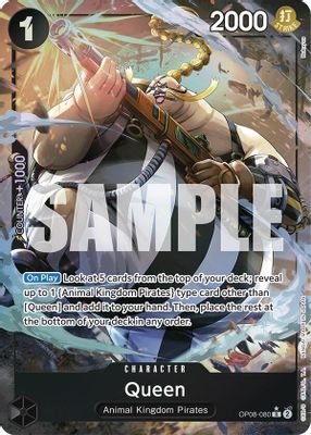 Queen OP08-080 card