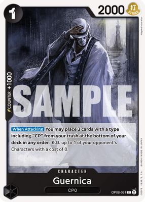 Guernica OP08-081 card
