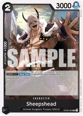 Sheepshead OP08-083 card