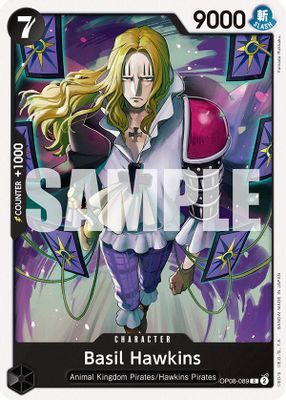 Basil Hawkins OP08-089 card