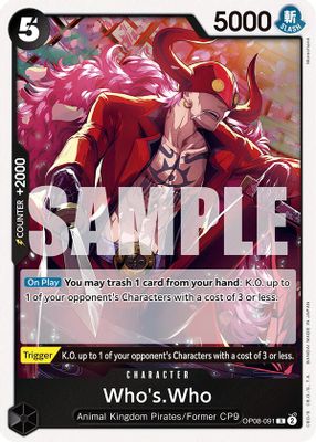 Who's.Who OP08-091 card