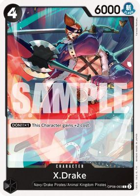 X.Drake OP08-093 card