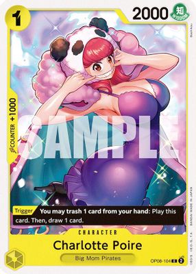 Charlotte Poire OP08-104 card