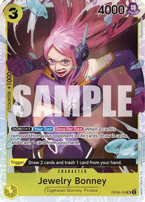 Jewelry Bonney OP08-105 card