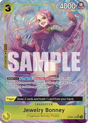 Jewelry Bonney OP08-105 card