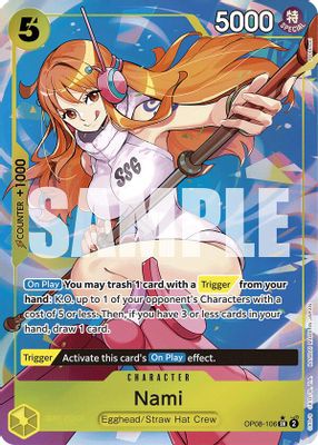 Nami OP08-106 card