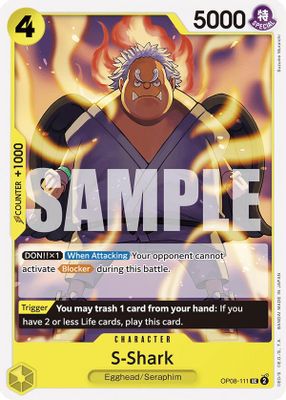 S-Shark OP08-111 card
