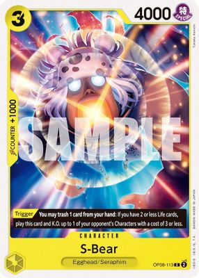 S-Bear OP08-113 card