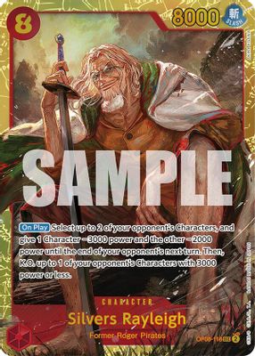 Silvers Rayleigh OP08-118 card