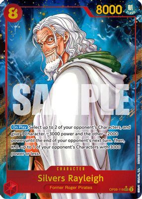 Silvers Rayleigh OP08-118 card