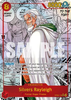 Silvers Rayleigh OP08-118 card