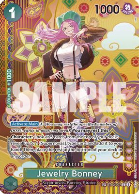 Jewelry Bonney ST02-007 card