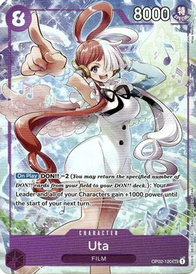 Uta OP02-120 card