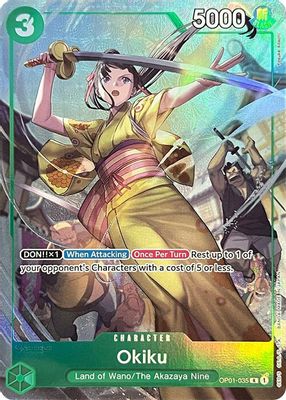Okiku OP01-035 card