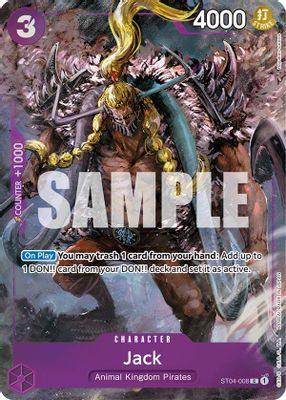 Jack ST04-008 card