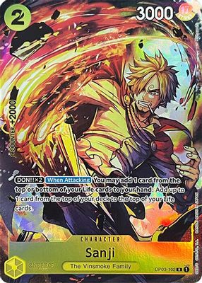 Sanji OP03-102 card