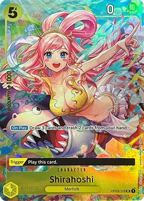 Shirahoshi OP03-116 card