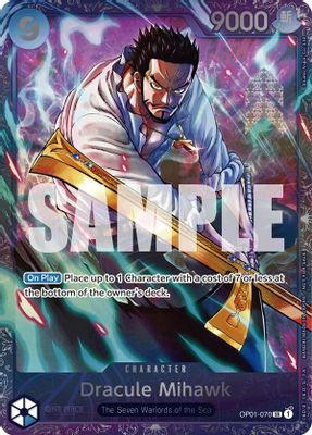 Dracule Mihawk OP01-070 card