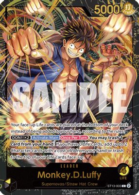Monkey.D.Luffy ST13-003 card
