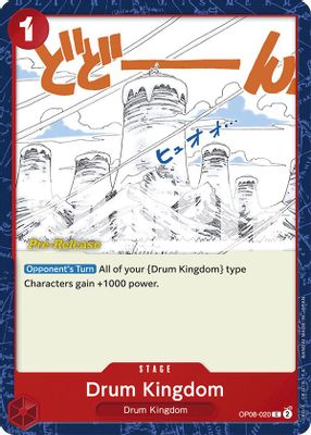 Drum Kingdom OP08-020 card