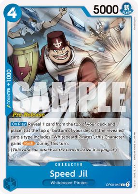 Speed Jil OP08-049 card