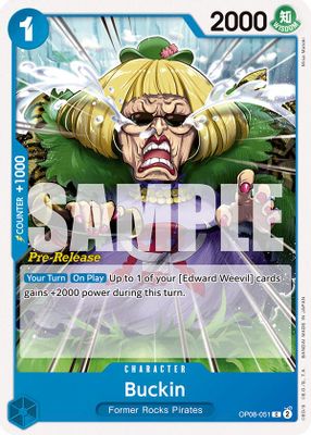 Buckin OP08-051 card