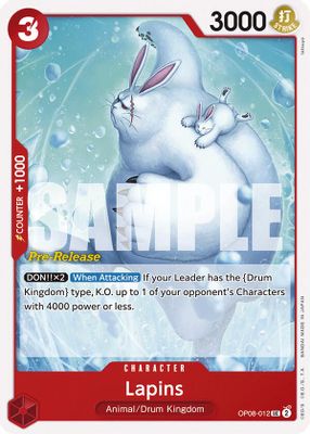Lapins OP08-012 card