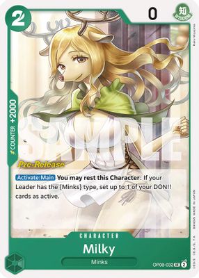 Milky OP08-032 card