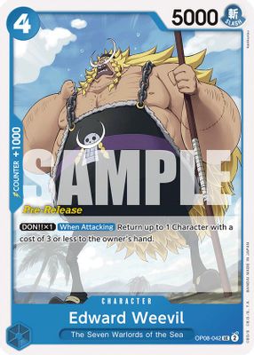 Edward Weevil OP08-042 card