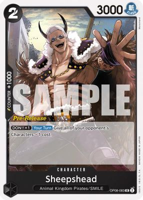 Sheepshead OP08-083 card