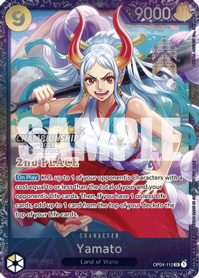 Yamato OP04-112 card