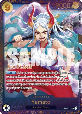 Yamato OP04-112 card