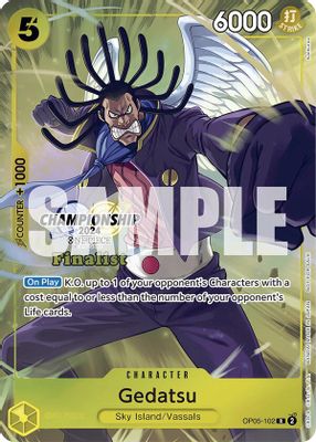 Gedatsu OP05-102 card