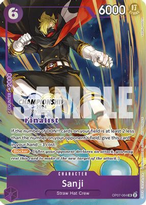 Sanji OP07-064 card