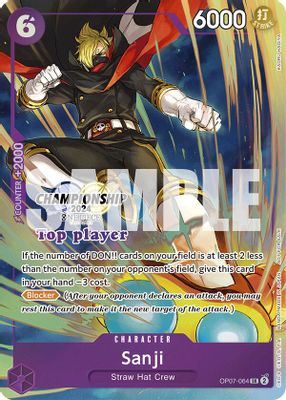 Sanji OP07-064 card