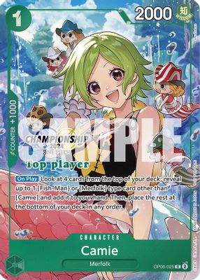 Camie OP06-025 card