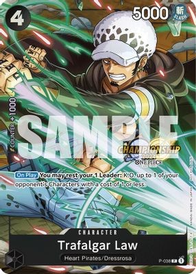Trafalgar Law P-038 card