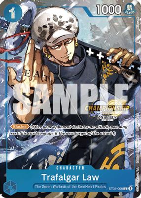Trafalgar Law ST03-008 card