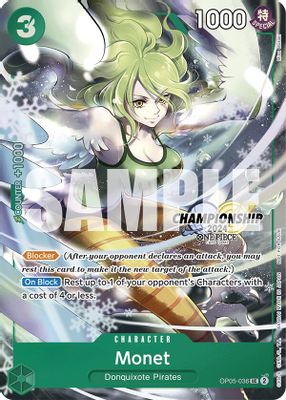 Monet OP05-036 card