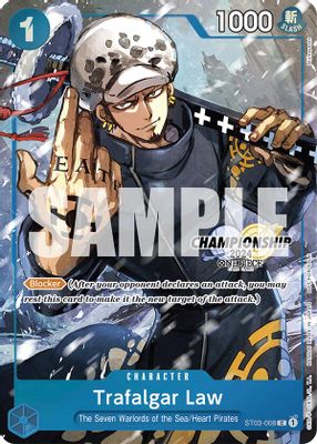 Trafalgar Law ST03-008 card