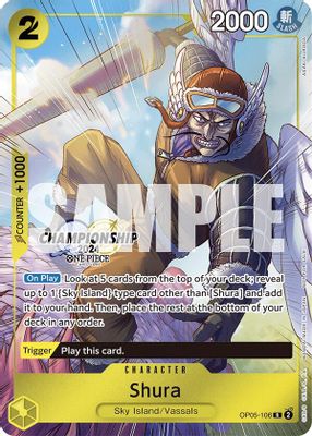 Shura OP05-106 card