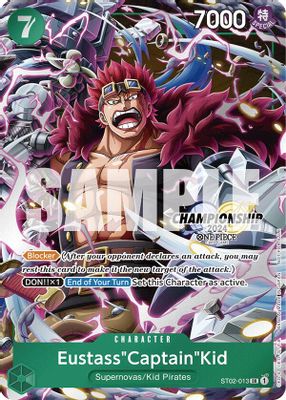 Eustass"Captain"Kid ST02-013 card