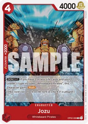 Jozu OP02-008 card