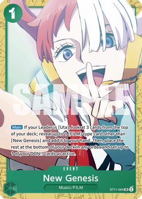 New Genesis ST11-004 card