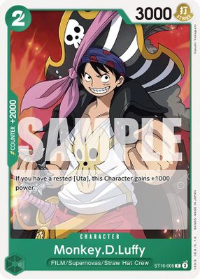 Monkey.D.Luffy ST16-005 card