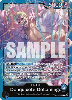 Donquixote Doflamingo OP01-060 card